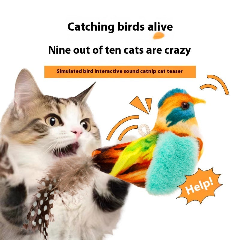 Bird Simulation Cat Toy