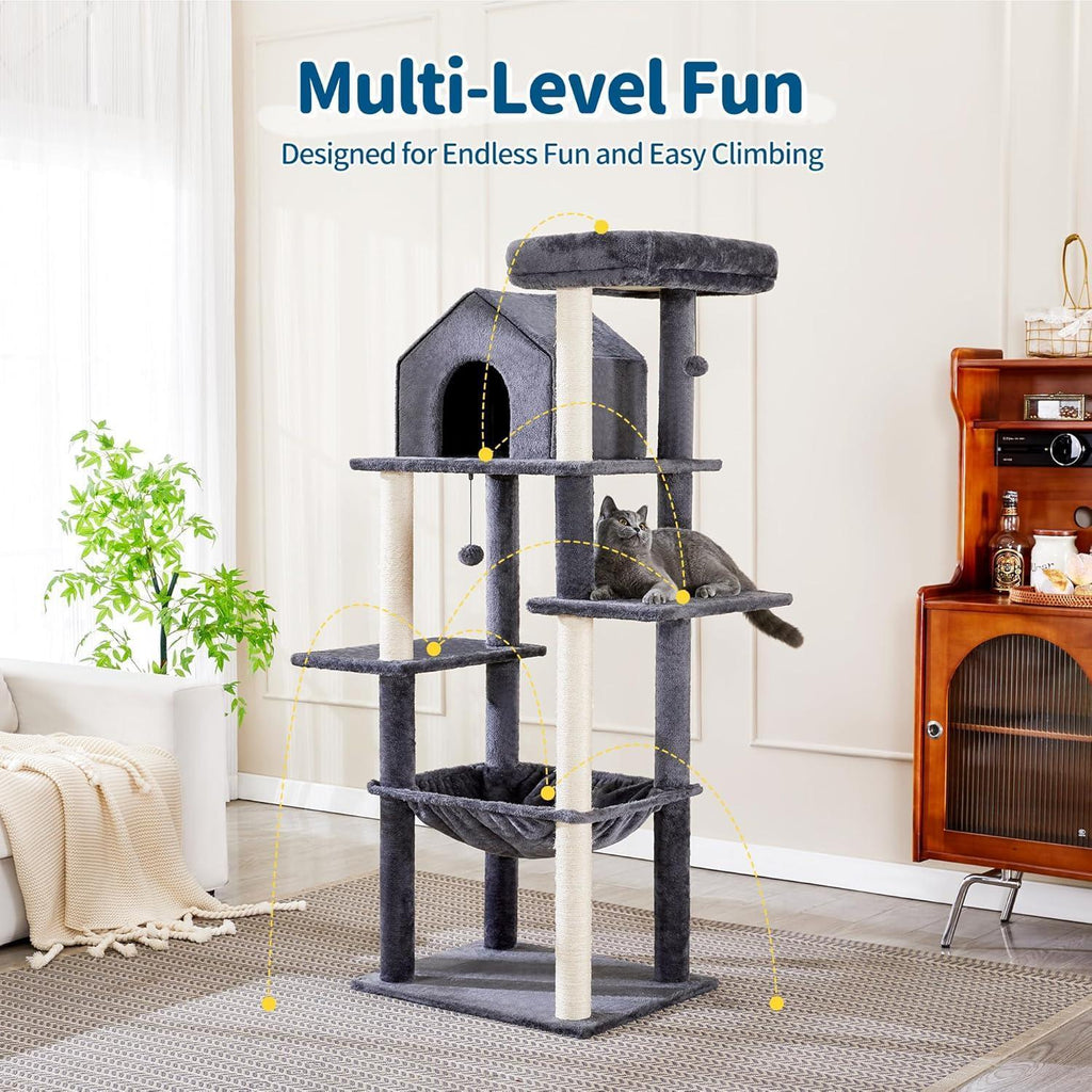 60 Inches Cat Climbing Tree