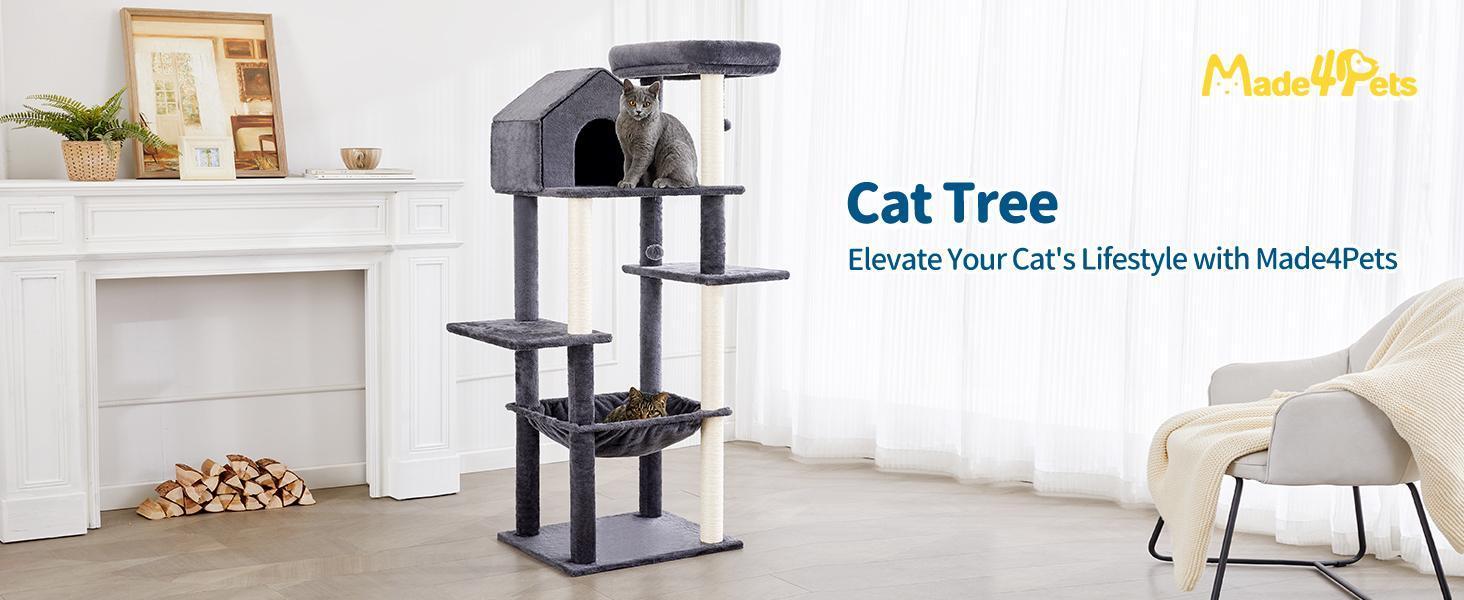 60 Inches Cat Climbing Tree