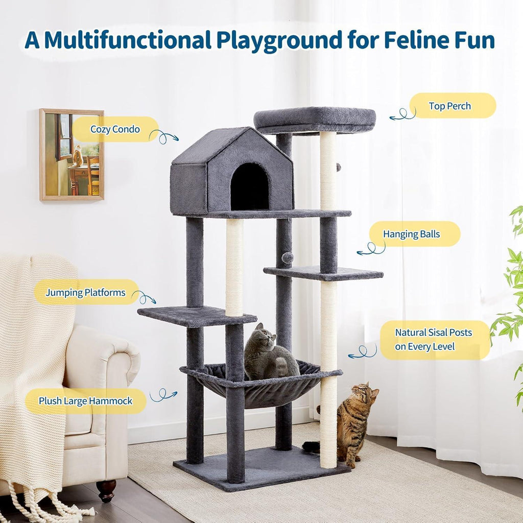 60 Inches Cat Climbing Tree