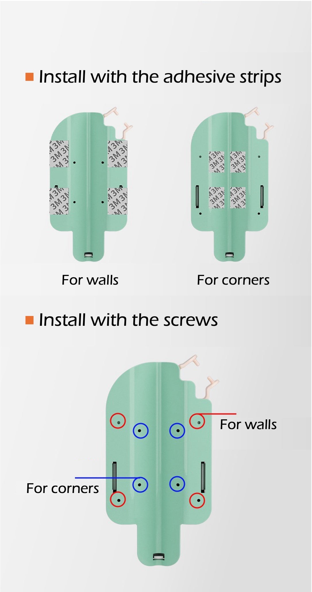 Corner Self Grooming Brush