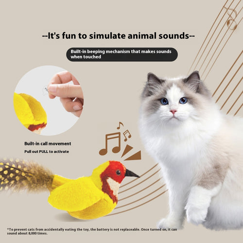 Bird Simulation Cat Toy